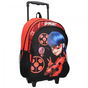 miraculous ladybug backpack with wheels