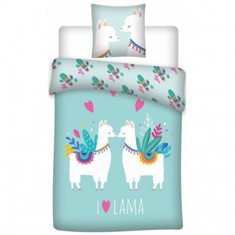 Lama duvet cover 140x200 cm and pillow taie