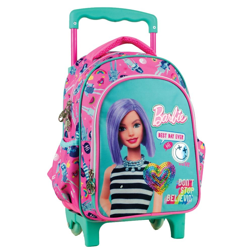 Barbie día kindergarten trolley mochila
