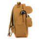 Mütterlicher Samtrucksack Les Déglingos 25 CM