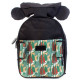 Maternal velvet backpack Les Déglingos 25 CM