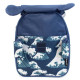 Mütterlicher Samtrucksack Les Déglingos 25 CM