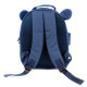 Maternal velvet backpack Les Déglingos 25 CM