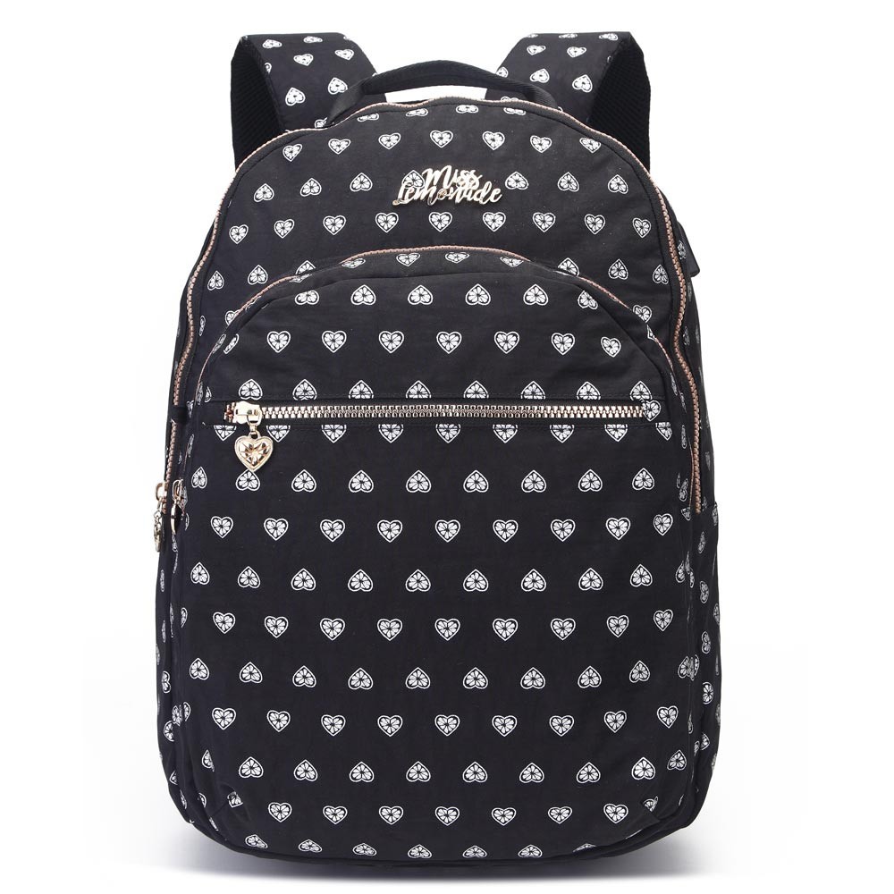 black heart backpack
