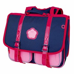 Cartable Kickers Girl 38 CM Bleu Marine - Haut de gamme