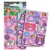 Lot van 42 heldere labels Disney Princesses