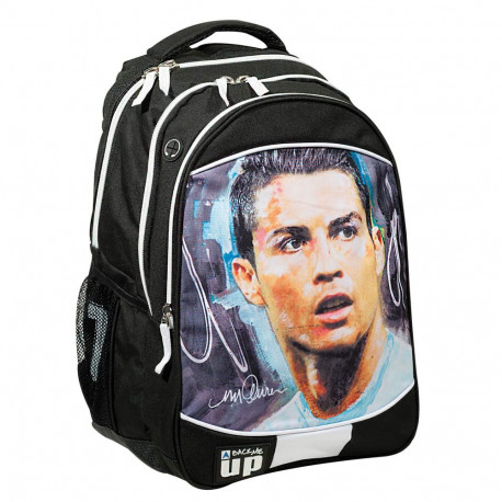 TANACC Cristiano Ronaldo School Bag for Girls Boys Football Superstar  Lightweight Children's Backpack 16 inch Large Capacity Kids Bookbags  Teenager Students Casual Trip Daypack : Amazon.co.uk: Fashion
