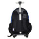 NBA Red Basket 48 CM Wheeled Backpack - Cartable