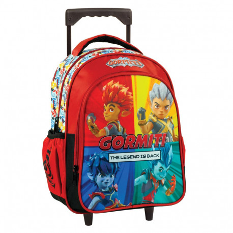 Rare Gormiti Lord Of Nature Children's Backpack School Bag Travel Luggage 
