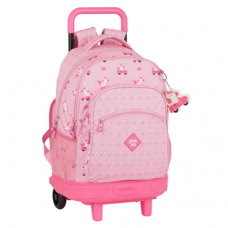 unicorn wheeled backpack