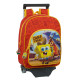 Kindergarten Snow Queen Roller Backpack 2 34 CM Trolley Top Of Range - Frozen