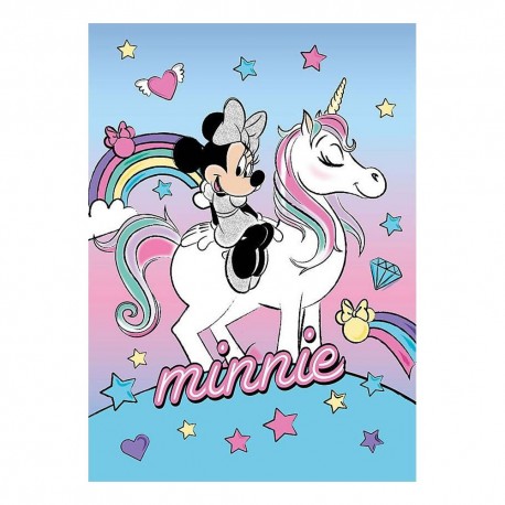 Polarplaid Minnie Disney 140x100cm - Decke