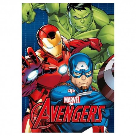 Plaid polaire Avengers Marvel 140x100cm - Couverture