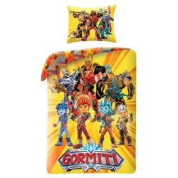 Gormiti 140x200 cm cotton duvet cover and pillow taie