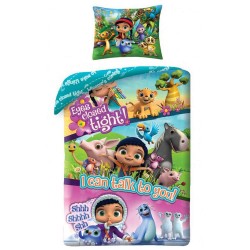 Wissper Duvet Cover I Can Hear You 140x200 cm and Pillowcase