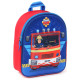 Mochila Sam el Bombero de Kindergarten 3D 31 CM - Carro