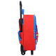 Sac à roulettes Sam le pompier 3D 31 CM Trolley maternelle