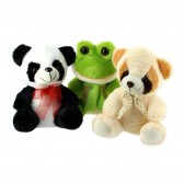 Peluche au choix : Panda, Grenouille ou Koala - 20 CM