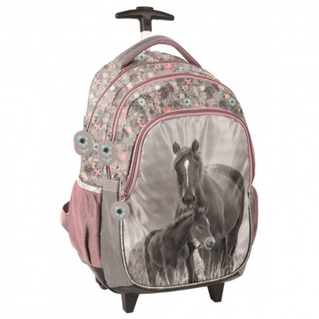 Horse Flower 44 CM Trolley top-of-the-line rugzak