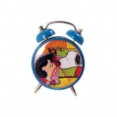 Mini reloj despertador metálico Snoopy 8 CM