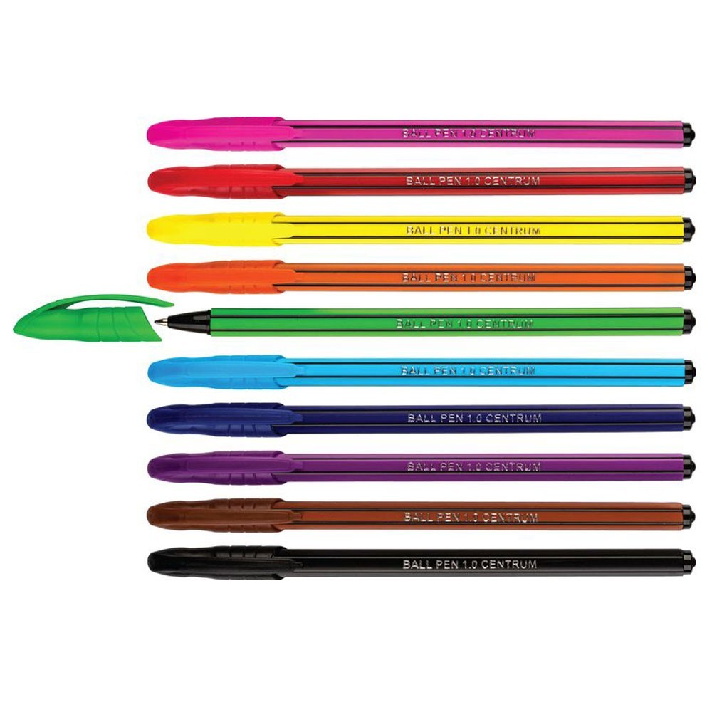 Color Pens Set, Color Pens, Set of 10, Multicolor Ballpoint Pen, Smooth  Writable Pens, Neon Ballpoint Pens, Ballpoint Pens -  Denmark