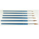 Set of 12 wooden brushes