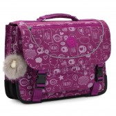 Satchel Kipling Preppy Pink Flash 41 CM