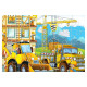 Puzzle Bau 24 Stück 41x28 cm mit 3 Farben