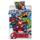 Avengers 140x200 cm copripiumino e taie cuscino - Marvel