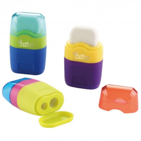 Double Sharpener with Built-in Eraser - The Littlies