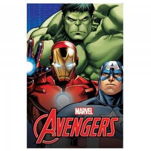 Plaid polaire Avengers Marvel Superhéros 140 x 100 cm 