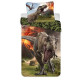 Dinosaurs Jurassic World 140x200 cm cotton duvet cover with pillow taie