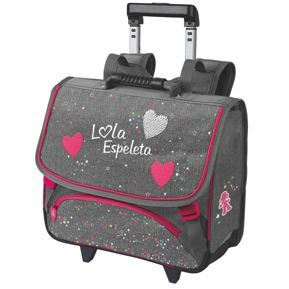 cartable lola espeleta à roulettes