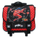 Cartable à roulettes Ladybug Miraculous Super Heroez 38 CM Haut de gamme