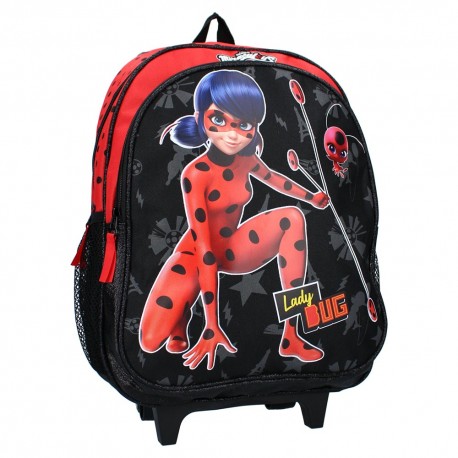 Zaino con ruote Ladybug Miraculous Super Heroez 42 CM Trolley di fascia  alta - Satchel