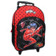 Ladybug Miraculous Super Heroez 38 CM High-End Trolley Roller Backpack - Satchel