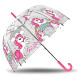 Parapluie Licorne transparent 48 cm