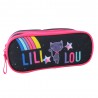 Trousse Lililou Chat Rainbow 23 CM - 2 Cpt