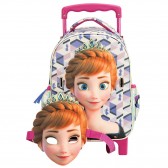 Kindergarten wheeled backpack The Snow Queen Anna 37 CM - Frozen Bag