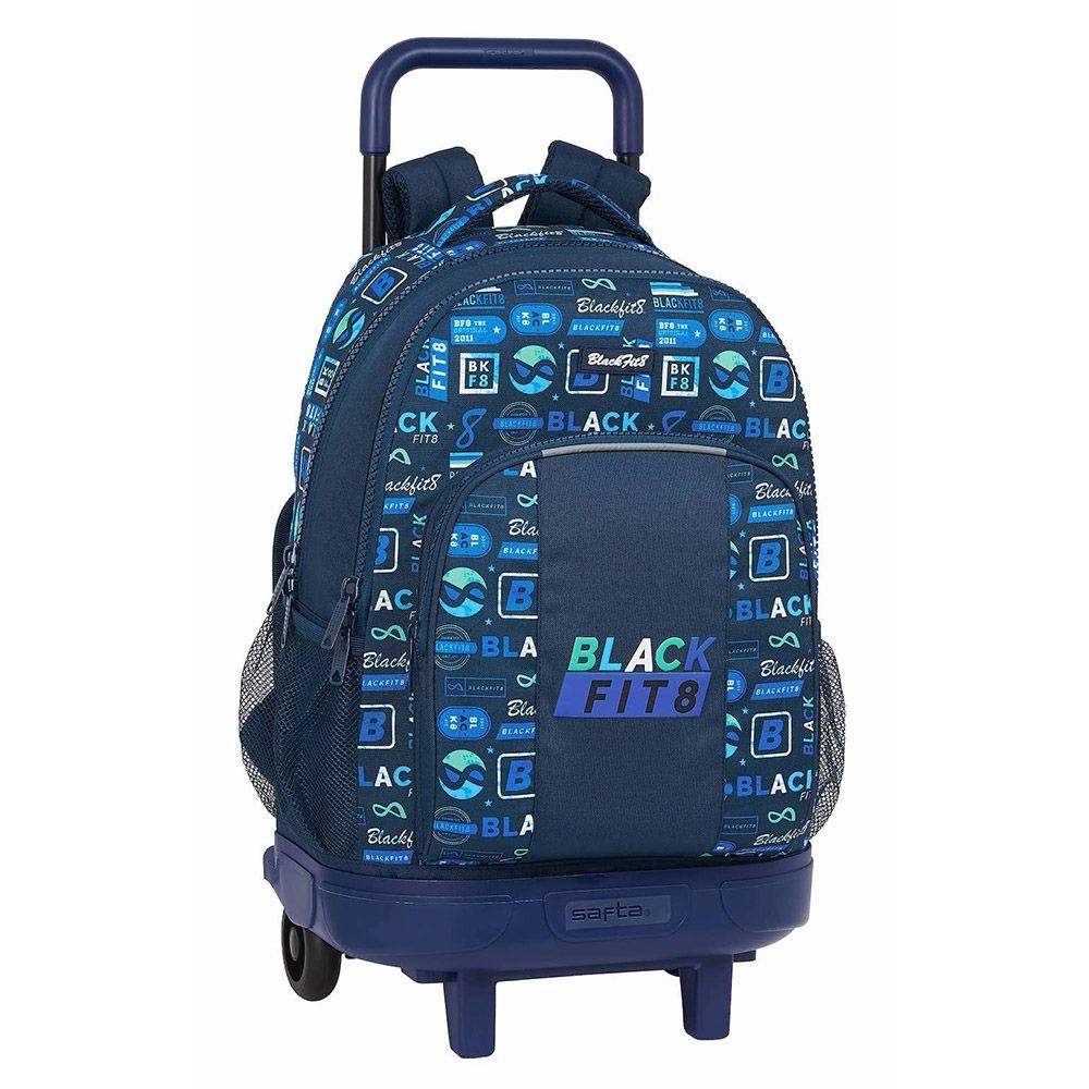 Blackfit 8 Loghi Retrò 45 CM Trolley Zaino a rullo di fascia alta