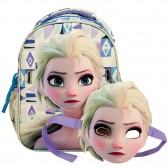 Kinderrucksack Elsa mit Maske - 30 CM - Frozen
