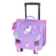 Cartable à roulettes Bella Sara Wings 38 CM Haut de gamme Cheval Blanc