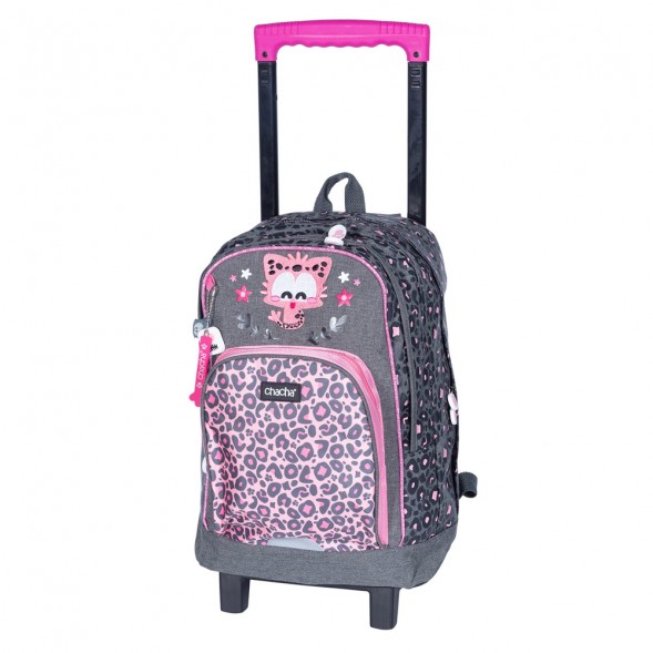 Chacha 43 CM wheeled backpack - Cat cart