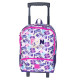 Mochila con ruedas ETTAVEE LOVE Papillon Rose 2 Cpt 45 CM