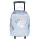 Mochila con ruedas ETTAVEE LOVE Papillon Rose 2 Cpt 45 CM