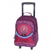Stalla BIANCA Rose Pompons roller backpack - 2 Cpt 43 CM