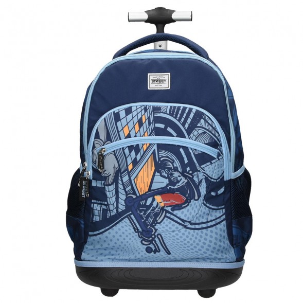 Zaino con ruote Street Urban Blue 47 CM - 1 Cpt