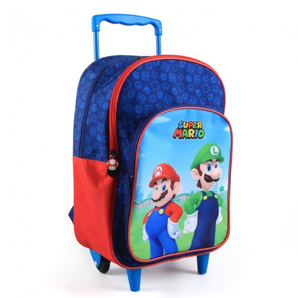 il Kreativo - Super Mario zaino con trolley scuola - Nintendo  original-612108918