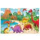 Suelo Puzzle Animales 48 piezas 90x60 cm