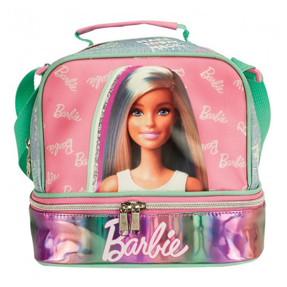 barbie backpack and lunchbox
